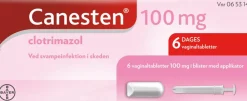 Canesten 100 mg vaginaltabletter< Svamp