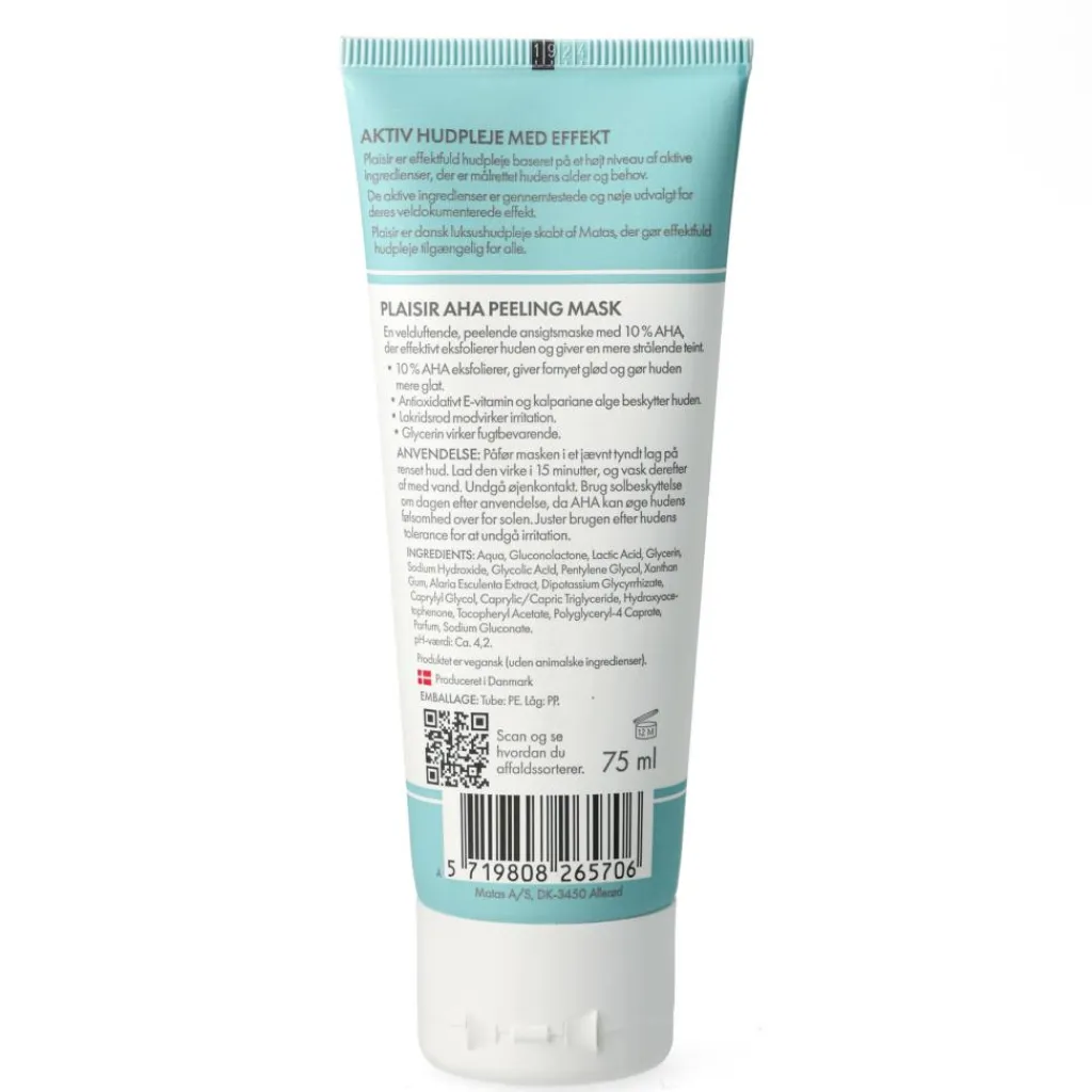 Plaisir Masker<AHA Peeling Mask