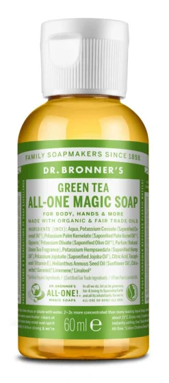 Dr. Bronner's All-One Magic Soap Green Tea< Rengøring