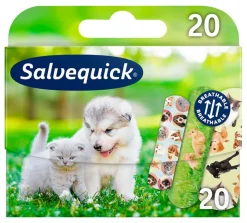 Salvequick Animals<Børn Børneplastre|Sårplastre