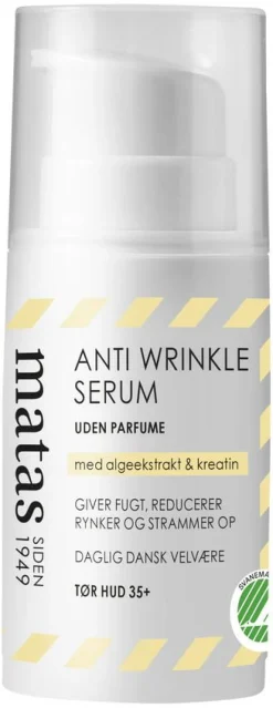 Matas Striber Anti-Age|Serum>Anti Wrinkle Serum til Tør Hud Uden Parfume