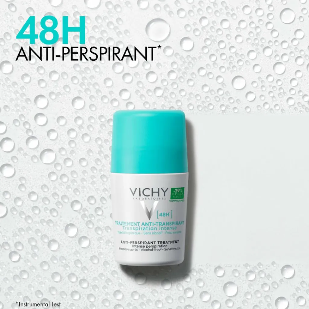 Vichy Antiperspirant Deodorant Roll-On 48T< Deodoranter|Til Ham