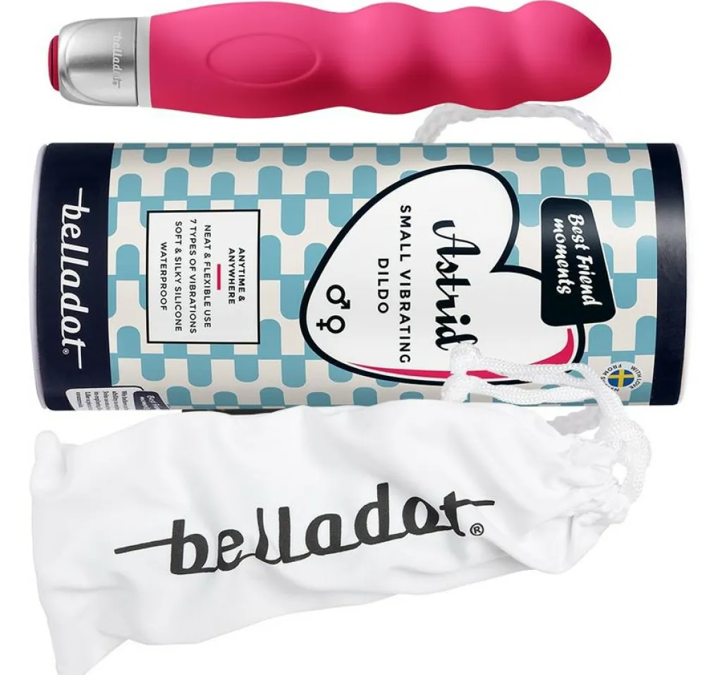 Belladot Sexlegetøj>Astrid Small Vibrating Dildo