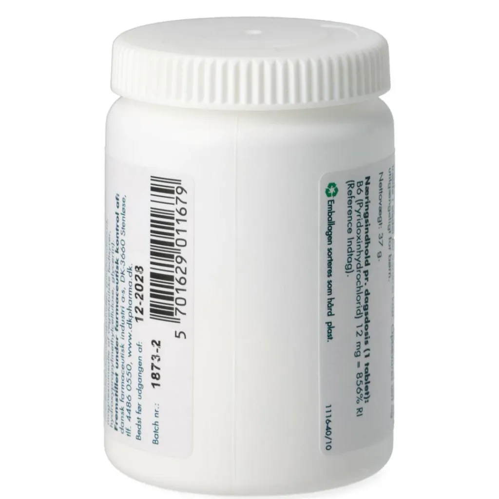 Grønne vitaminer B6 12 mg< B-Vitamin