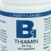 Natur Drogeriet B-Vitamin<B1 Thiamin 25 mg