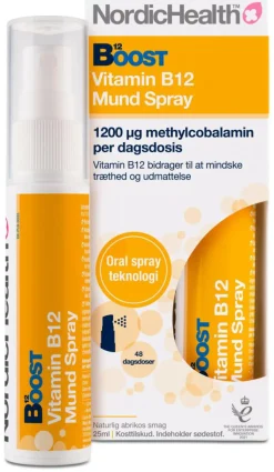 Nordic Health B-Vitamin>B12 Vitamin Mundspray