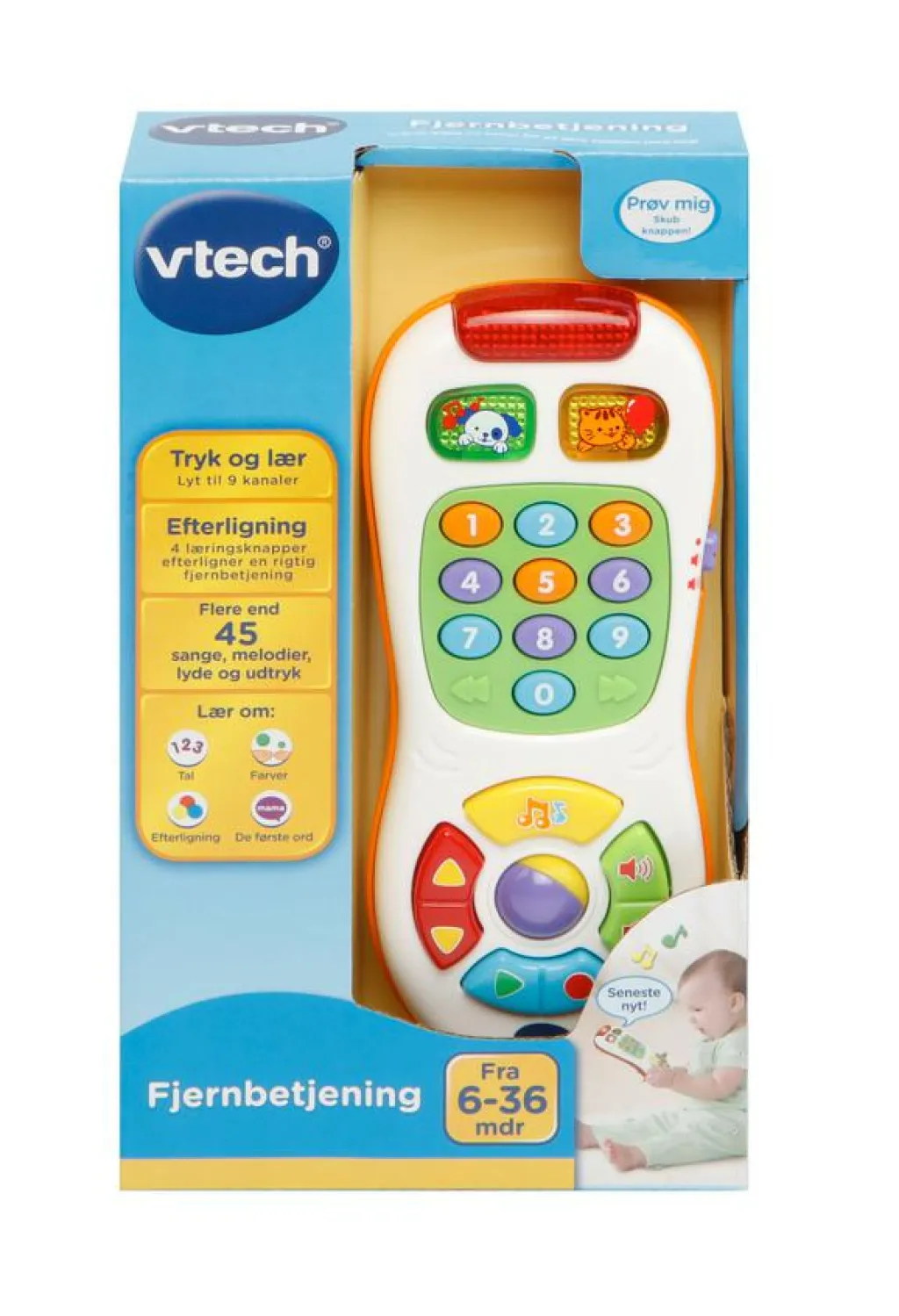 VTech Elektronisk Legetøj<Baby Fjernbetjening
