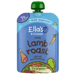 Ella's Kitchen Babymad|Babymad>Babymos lam & grøntsager (7 mdr) Ø