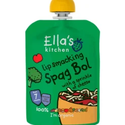 Ella's Kitchen Babymad|Babymad<Babymos spaghetti bolognese (7 mdr) Ø
