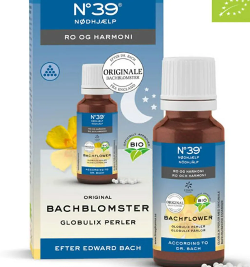 Lime Pharma Søvnbesvær<BACHFLOWER No. 39® NØDHJÆLP Sov Godt Globulix Ø