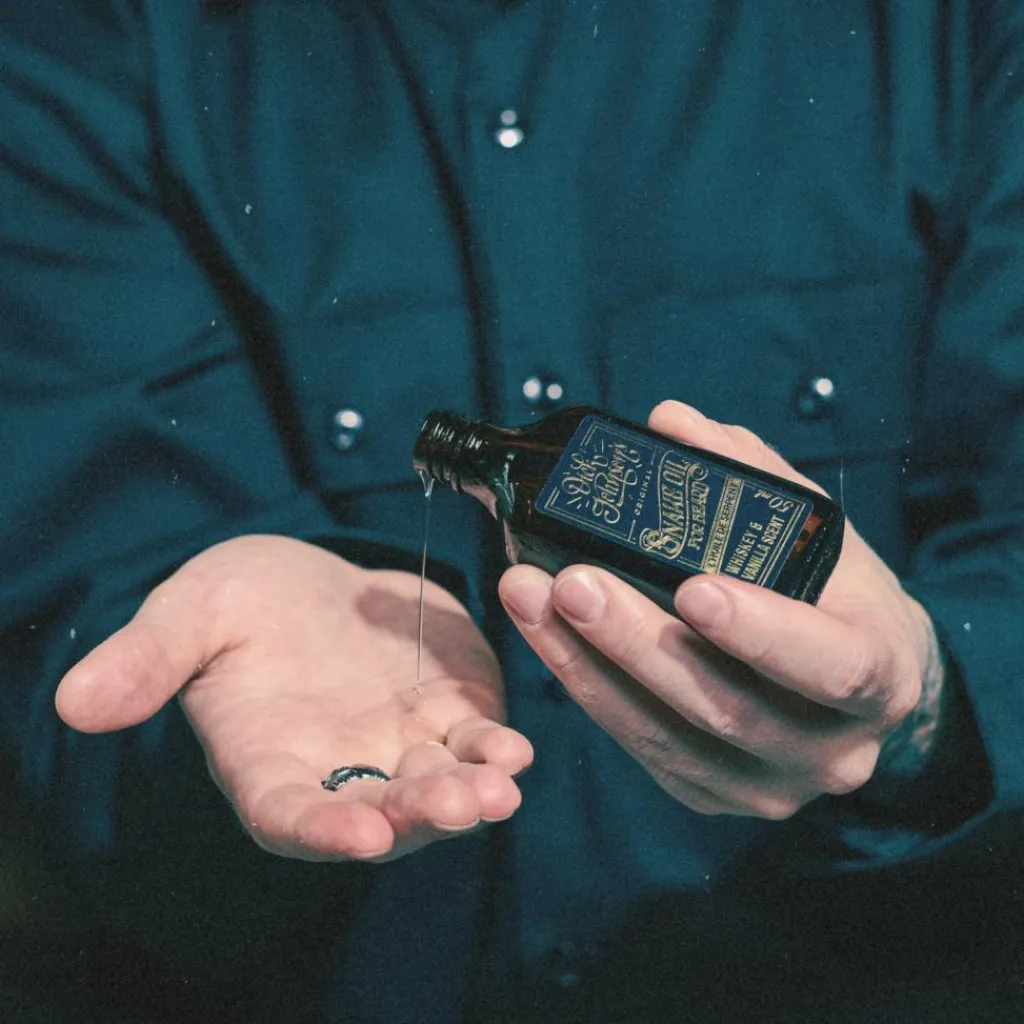 Dick Johnson Skægolie>Beard Oil Snake Oil Original