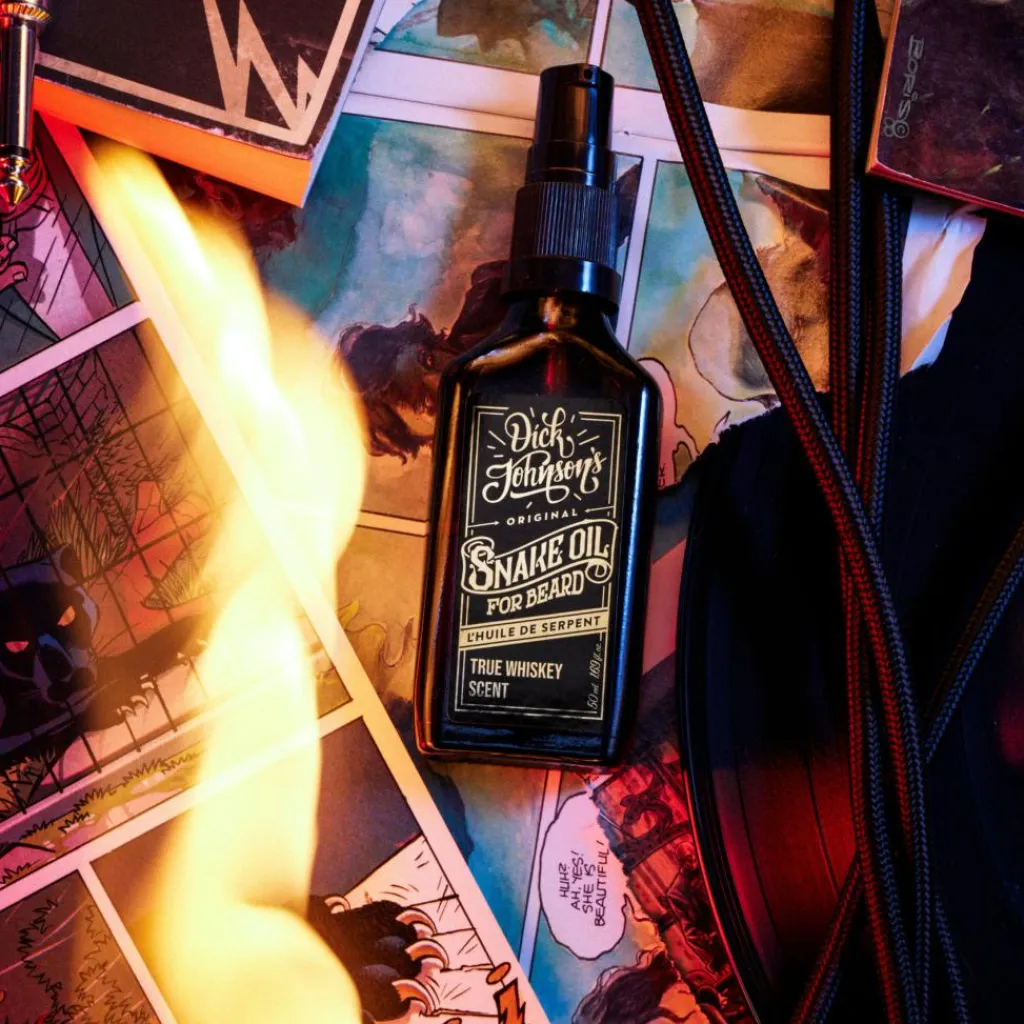 Dick Johnson Skægolie>Beard Oil Snake Oil Original