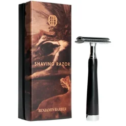 Benjamin Barber Classic Safety Razor Ebony< Tilbehør