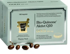 Pharma Nord Ingredienser>Bio-Quinone Aktivt Q10 Gold 100 mg