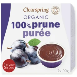 Clearspring Blomme puré Ø< Øvrige Fødevarer
