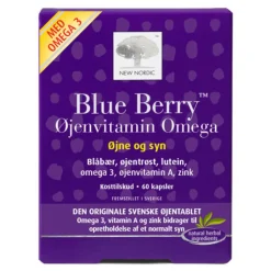 New Nordic Ingredienser|Syn & Hørelse<Blue Berry Omega 3