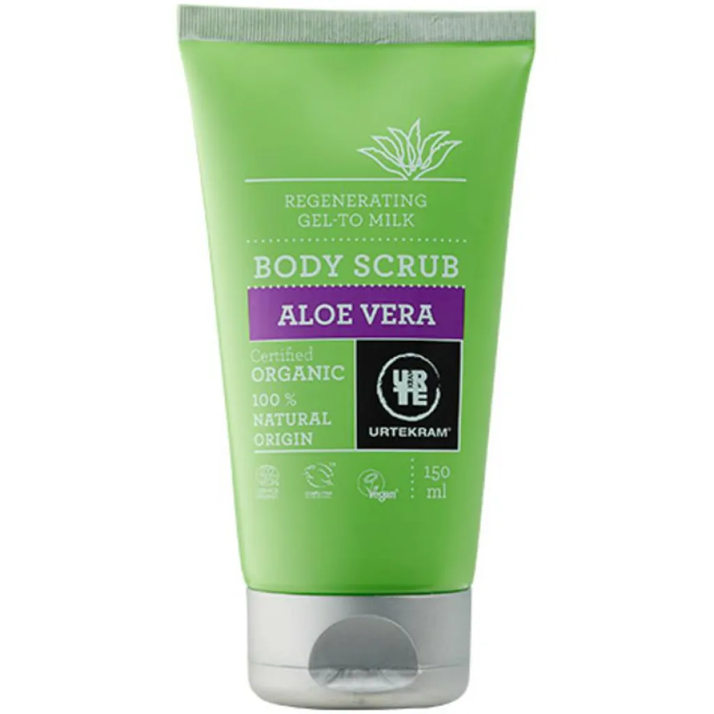 Urtekram Scrub & Exfoliering<Body scrub Aloe vera øko 150 ml