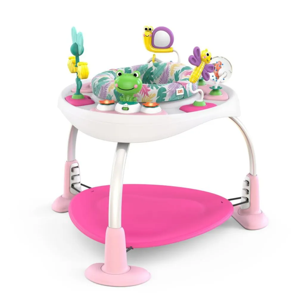 Bright Starts Motorik & Bevægelse>Bounce Bounce Baby 2-i-1 Legetrampolin og Bord