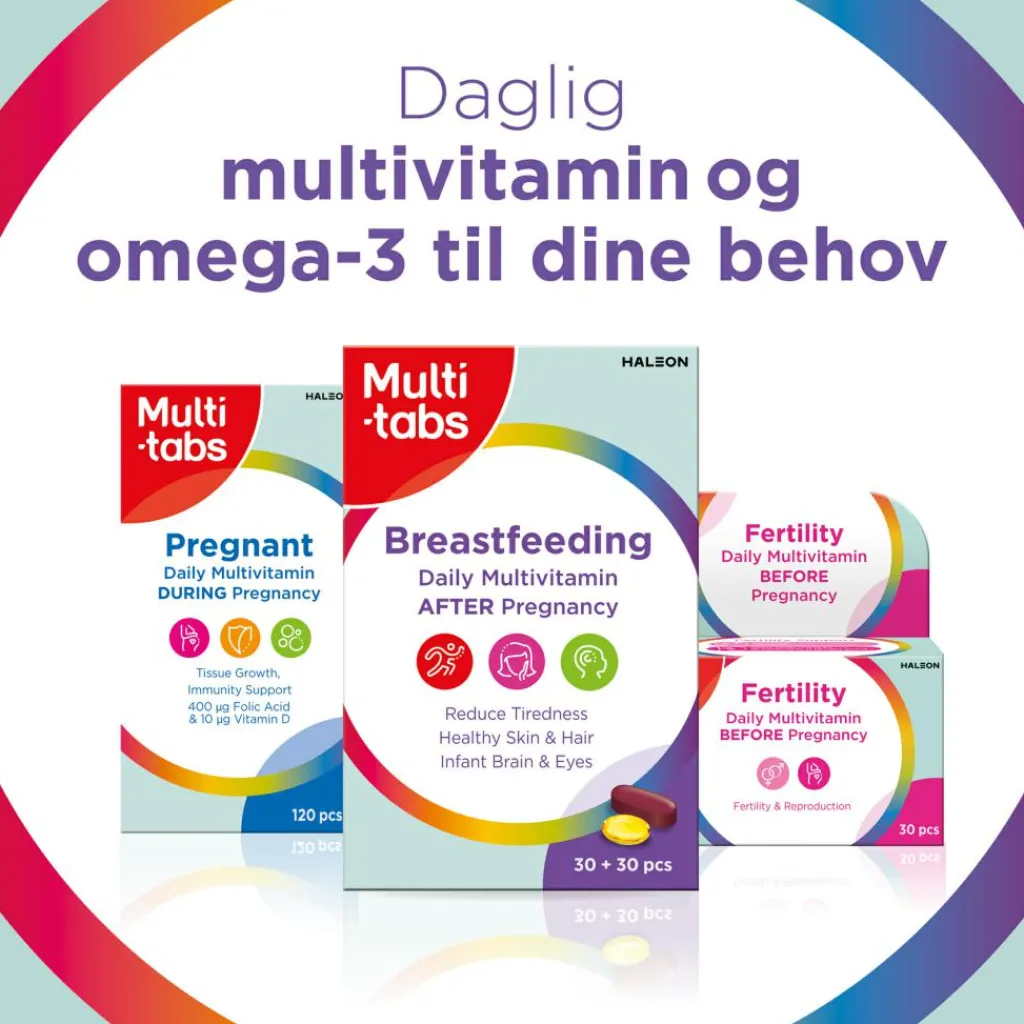 Multi-tabs Kosttilskud Til Gravide|Kosttilskud Til Kvinder>Breastfeeding
