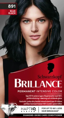 Schwarzkopf Brillance Hårfarve< Permanent Hårfarve