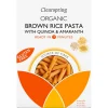 Clearspring Pasta, Ris & Bælgfrugter<Brune ris penne m. quinoa & amaranth Ø