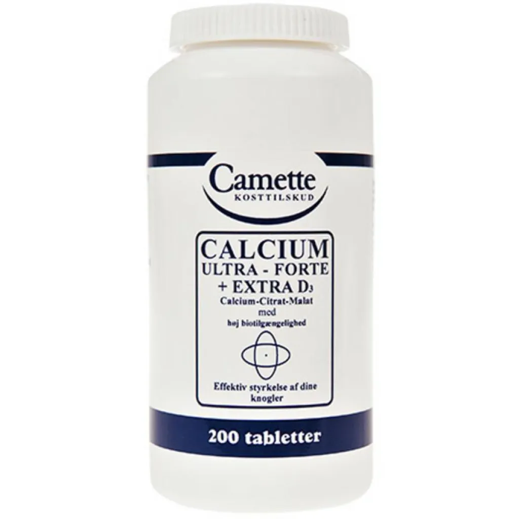 Camette Kalk>Calcium ultra forte + ekstra D3