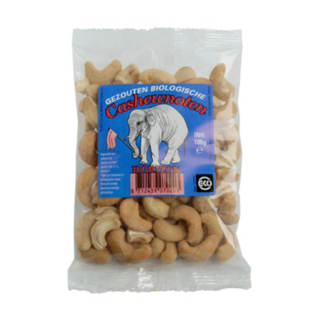 Horizon Tørret Frugt & Nødder|Tørret Frugt & Nødder<Cashewnødder saltede Ø