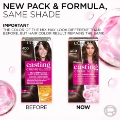 L'Oréal Paris Casting Crème Gloss Semipermanent Hårfarve< Toningsfarve|Blondering