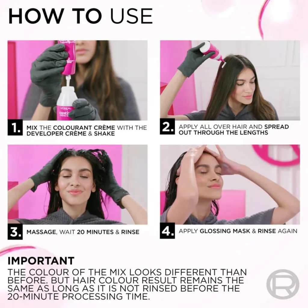 L'Oréal Paris Casting Crème Gloss Semipermanent Hårfarve< Toningsfarve|Blondering