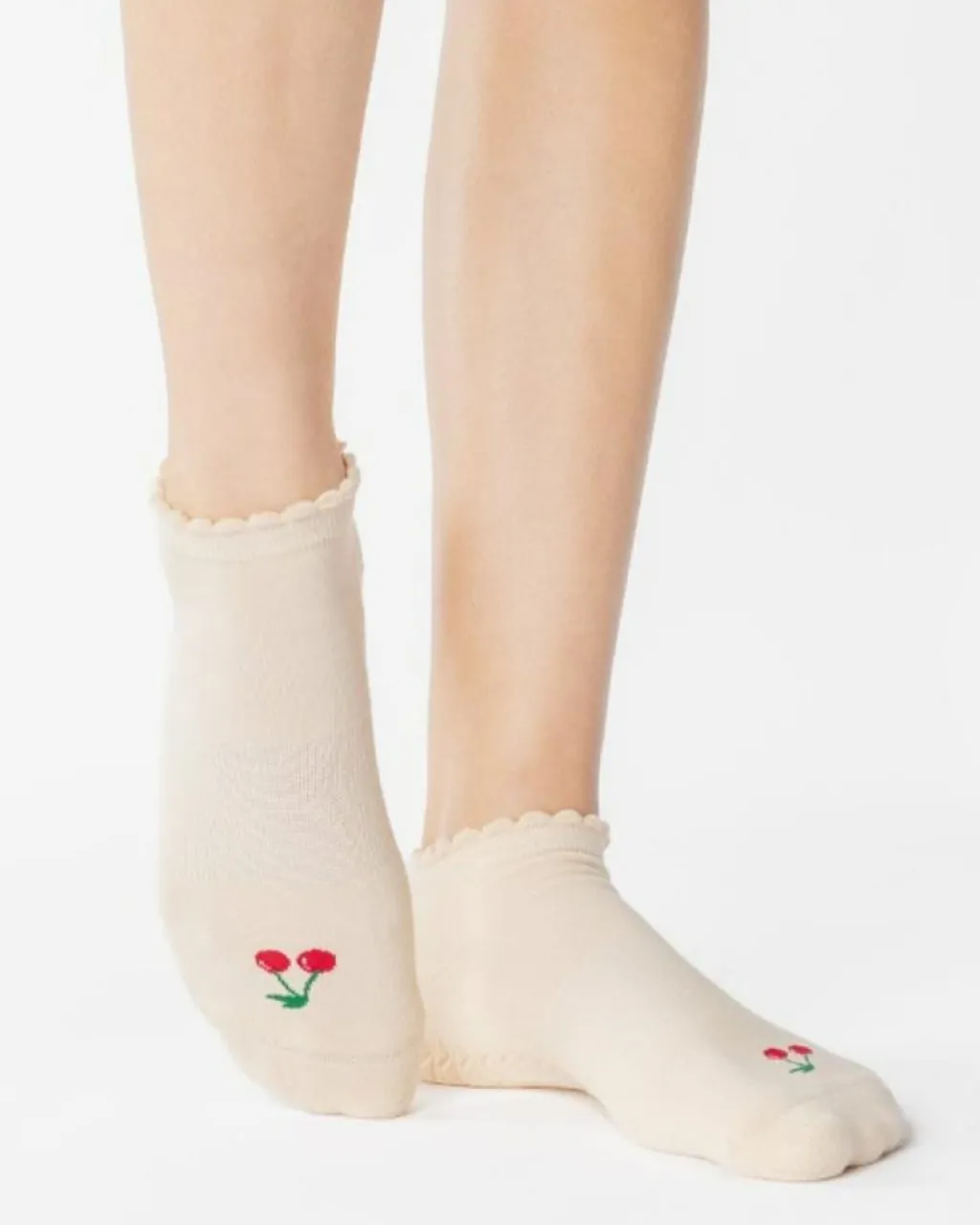 Pointe Studio Træningssokker>Cherry Grip Full Foot