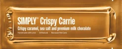 Simply Chocolate Barer>Chokoladebar Crispy Carrie