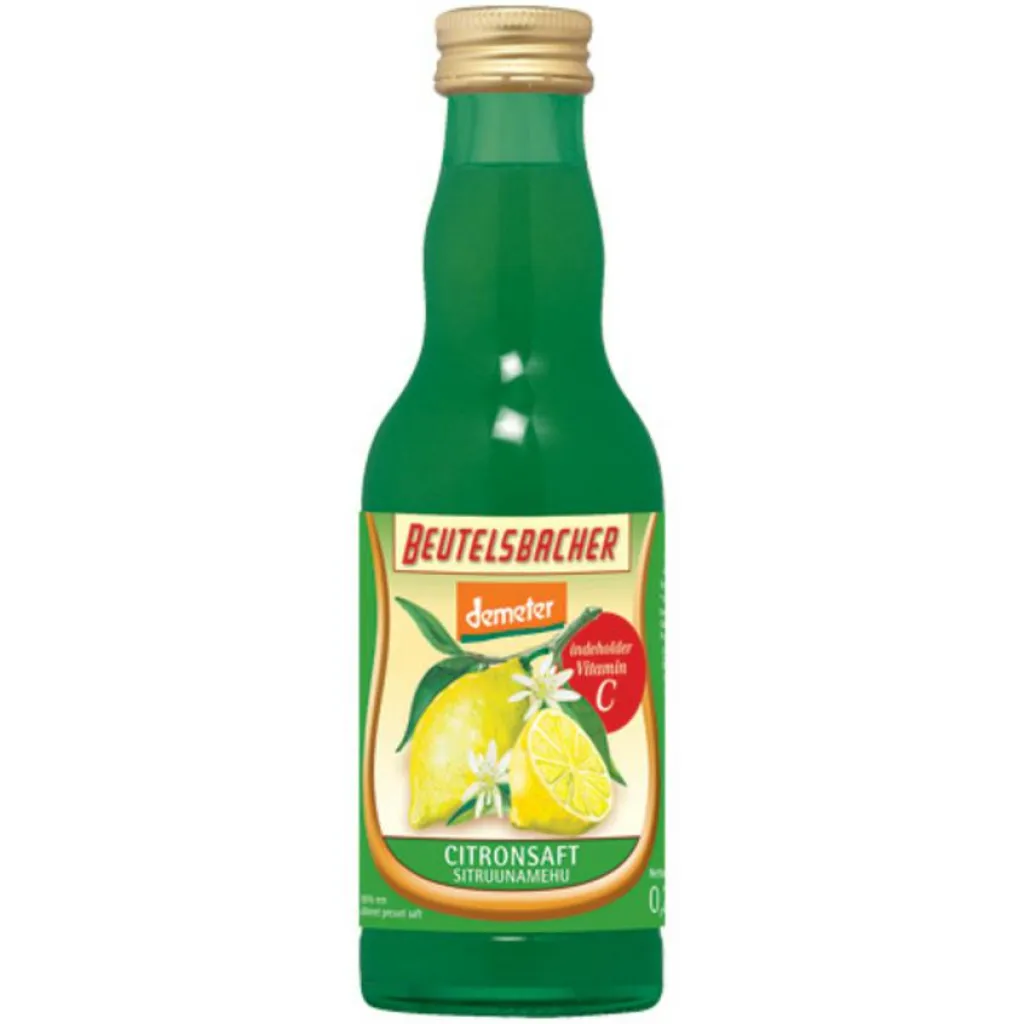 Beutelsbacher Saft, Juice & Iste>Citronsaft Ø