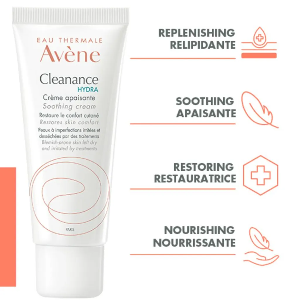 Avène Ansigtspleje|Dagcreme<Cleanance HYDRA Soothing Cream