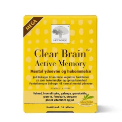 New Nordic Hjerne / Hukommelse<Clear Brain Mega™