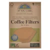 If you care Kaffe<Coffee filters no. 4, ubleget