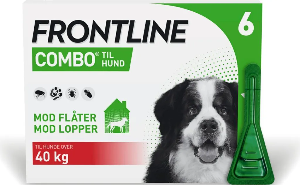 Frontline Flåter & Lopper|Flåter & Lopper>Combo Vet. 40-60 kg 6 x 4,02 ml