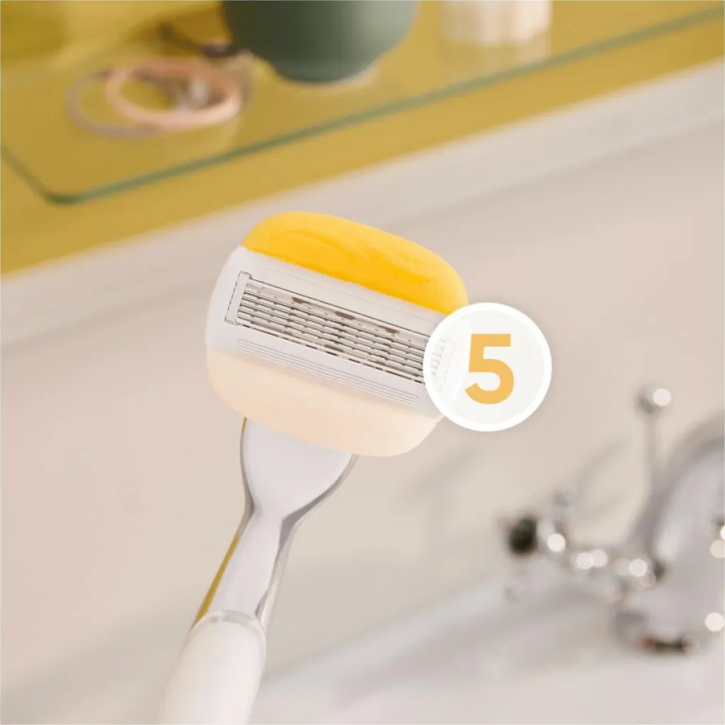 Gillette Skrabere & Blade<Comfortglide Coconut + Olay barberskraber