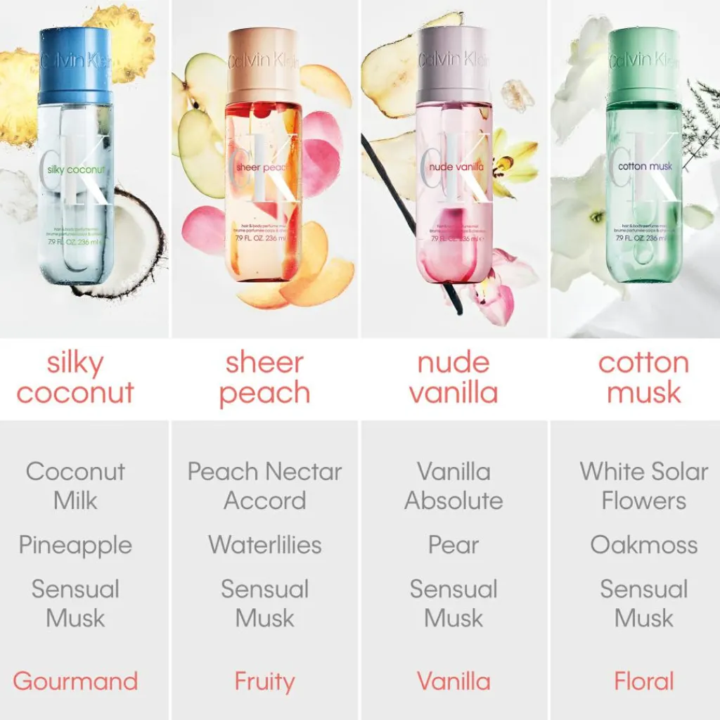 CALVIN KLEIN Cotton Musk Silk Hair & Body Mist< Bodyspray|Bodyspray