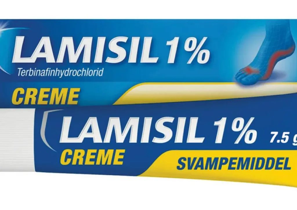 Lamisil Fodsvamp|Svamp<Creme 10 mg/g