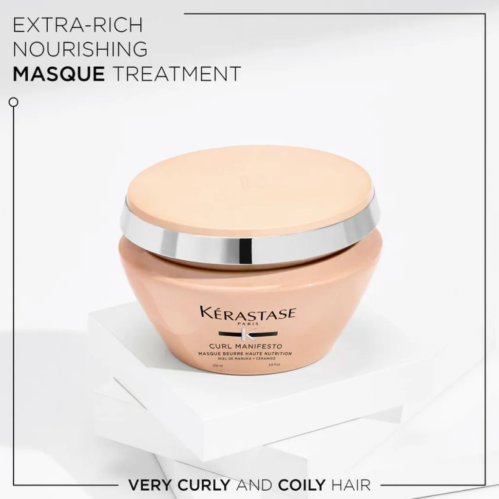 KÉRASTASE Hårkur<Curl Manifesto Masque Beurre Haute Nutrition Hair Mask