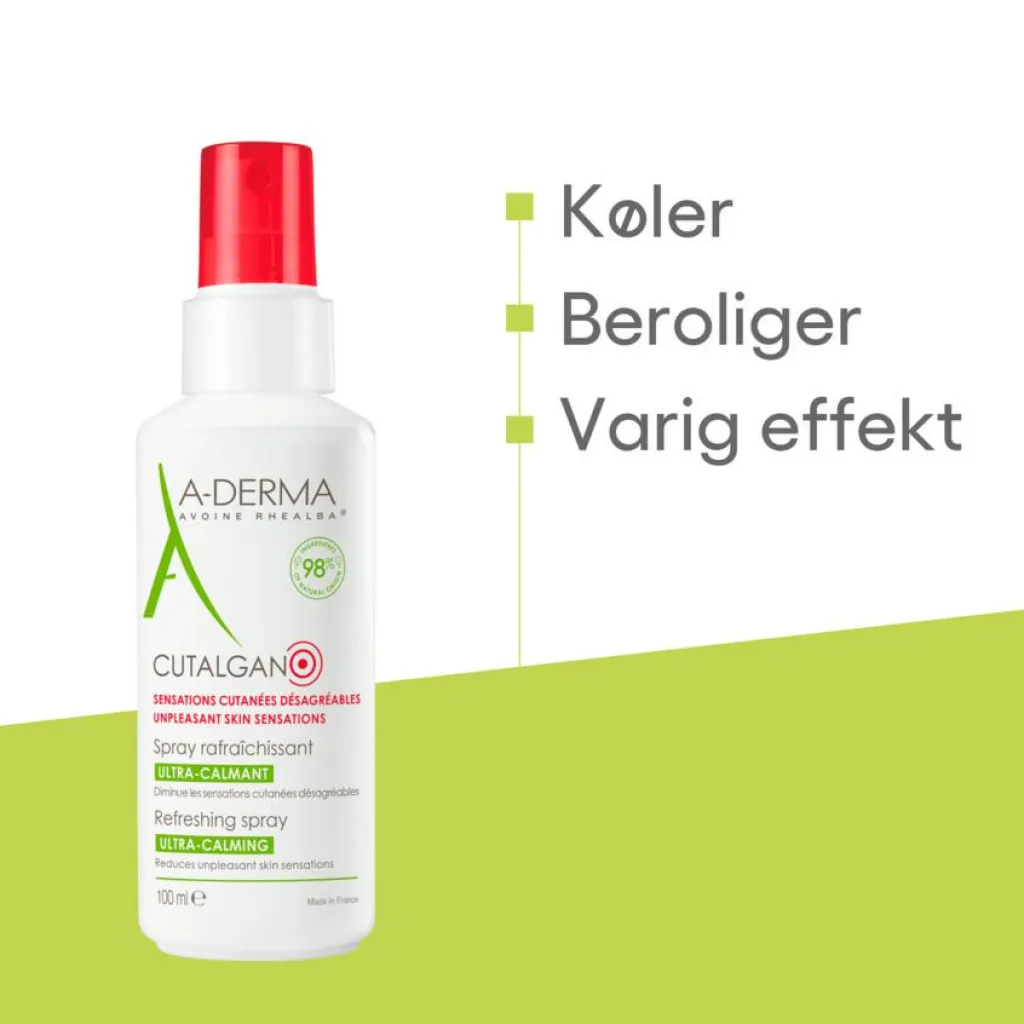 A-DERMA Cutalgan Ultra-Calming Refreshing Spray<Børn Babysalve|Myg