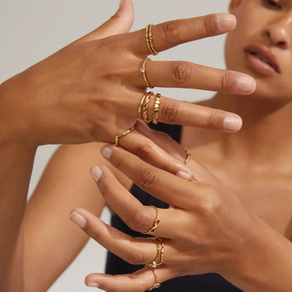 Pilgrim Smykker>Delikat ring i stilrent design