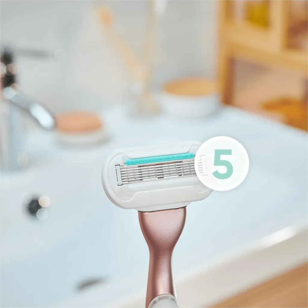 Gillette Skrabere & Blade>Deluxe Smooth Sensitive barberskraber