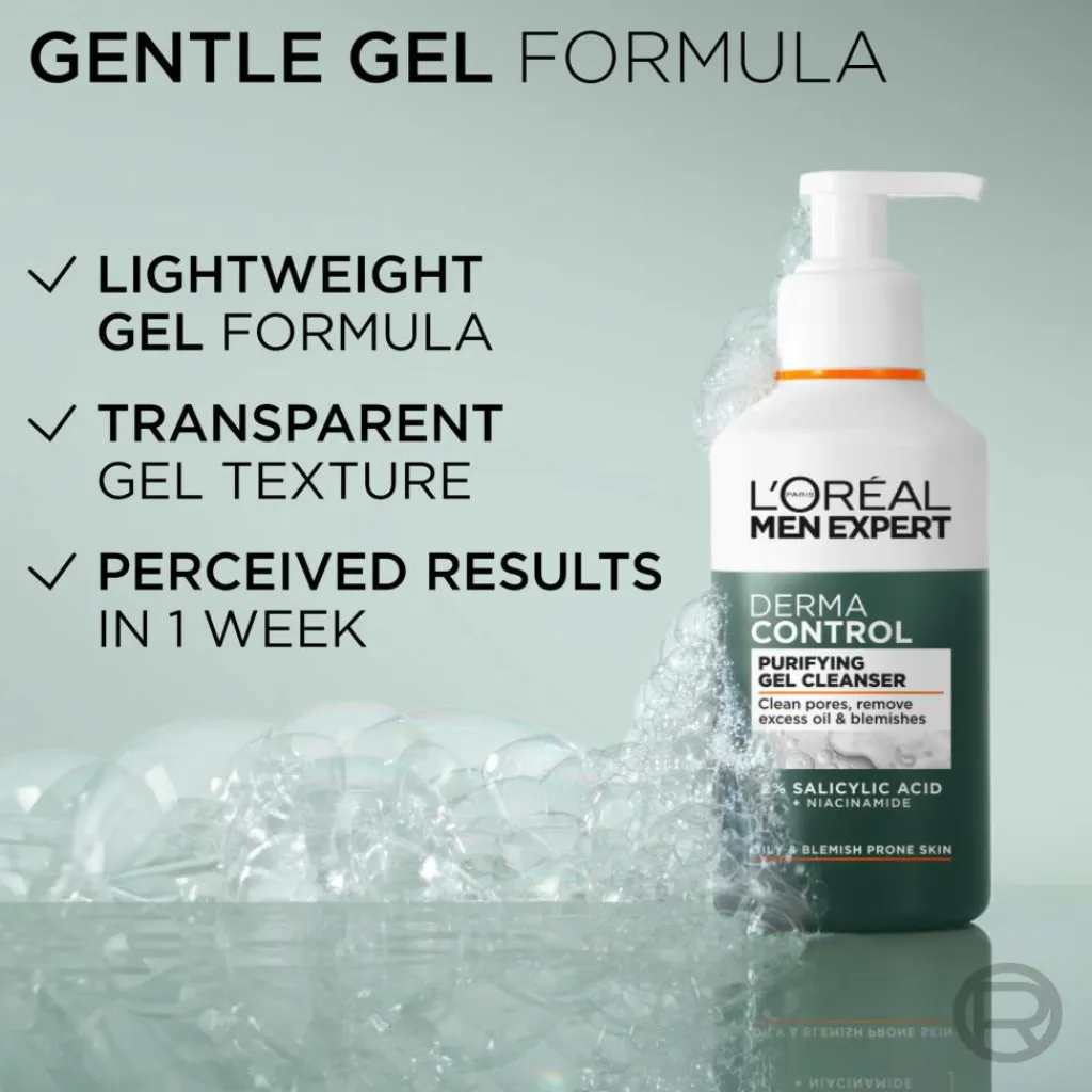 L'Oréal Paris Ansigtspleje>Derma Control Anti-Blemish Cleanser