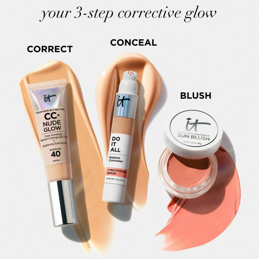 IT Cosmetics Concealer>Do It All Plumping Radiant Concealer + Multivitamin Serum
