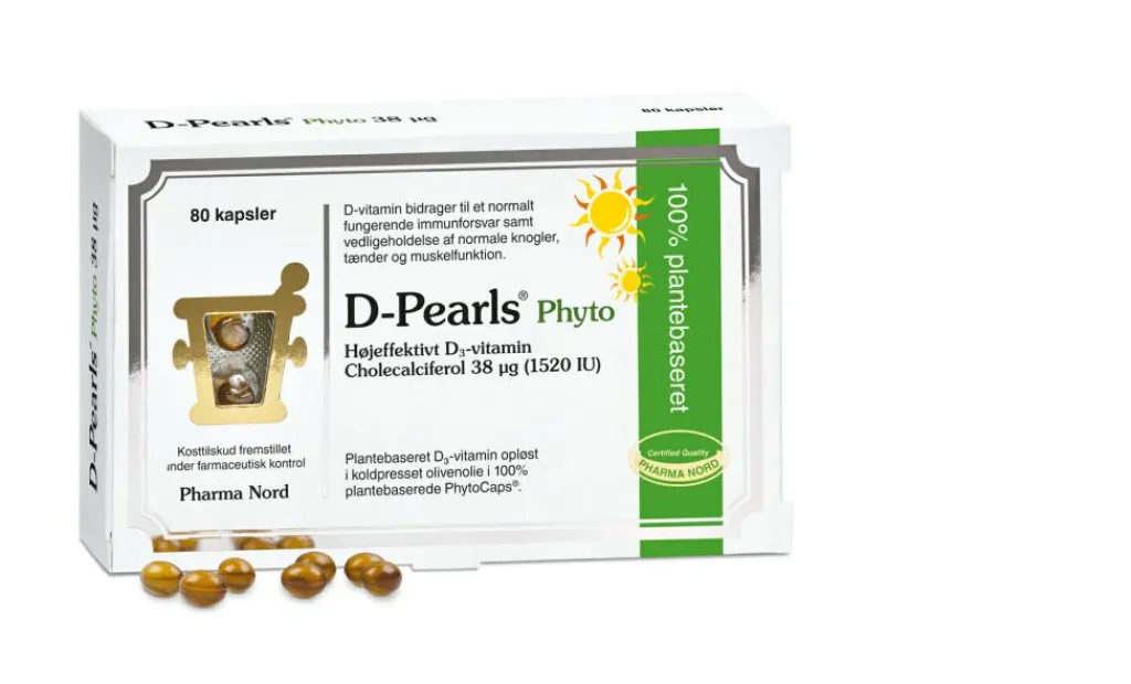 Pharma Nord D-Pearls Phyto 38 µg< D-Vitamin