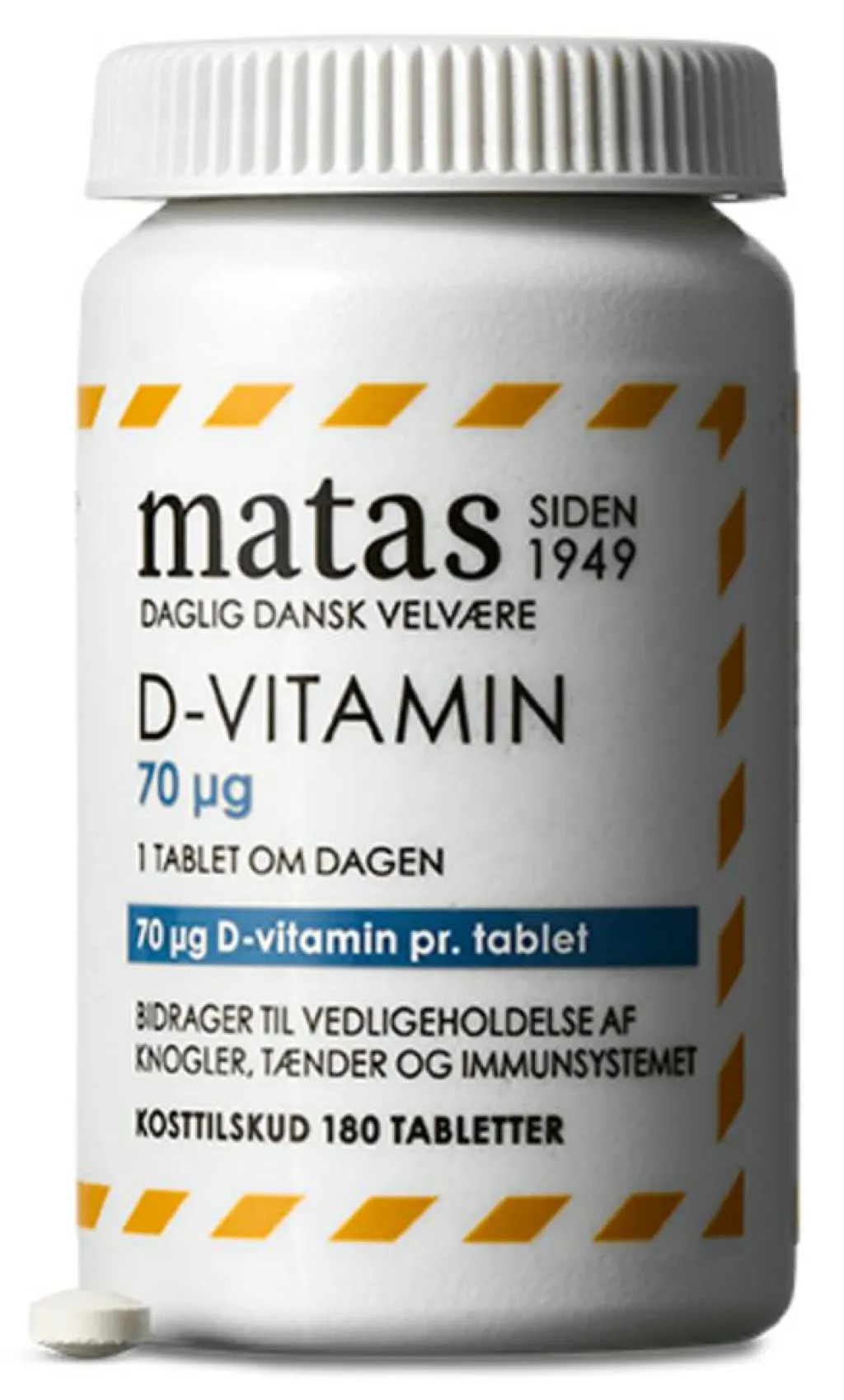 Matas Striber D-Vitamin<D-vitamin 70 µg
