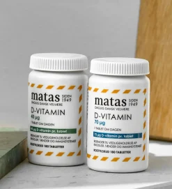 Matas Striber D-Vitamin<D-vitamin 70 µg