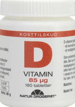 Natur Drogeriet D-vitamin 85 ug< D-Vitamin