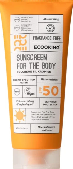 ECOOKING Solcreme<Solcreme Krop SPF 50